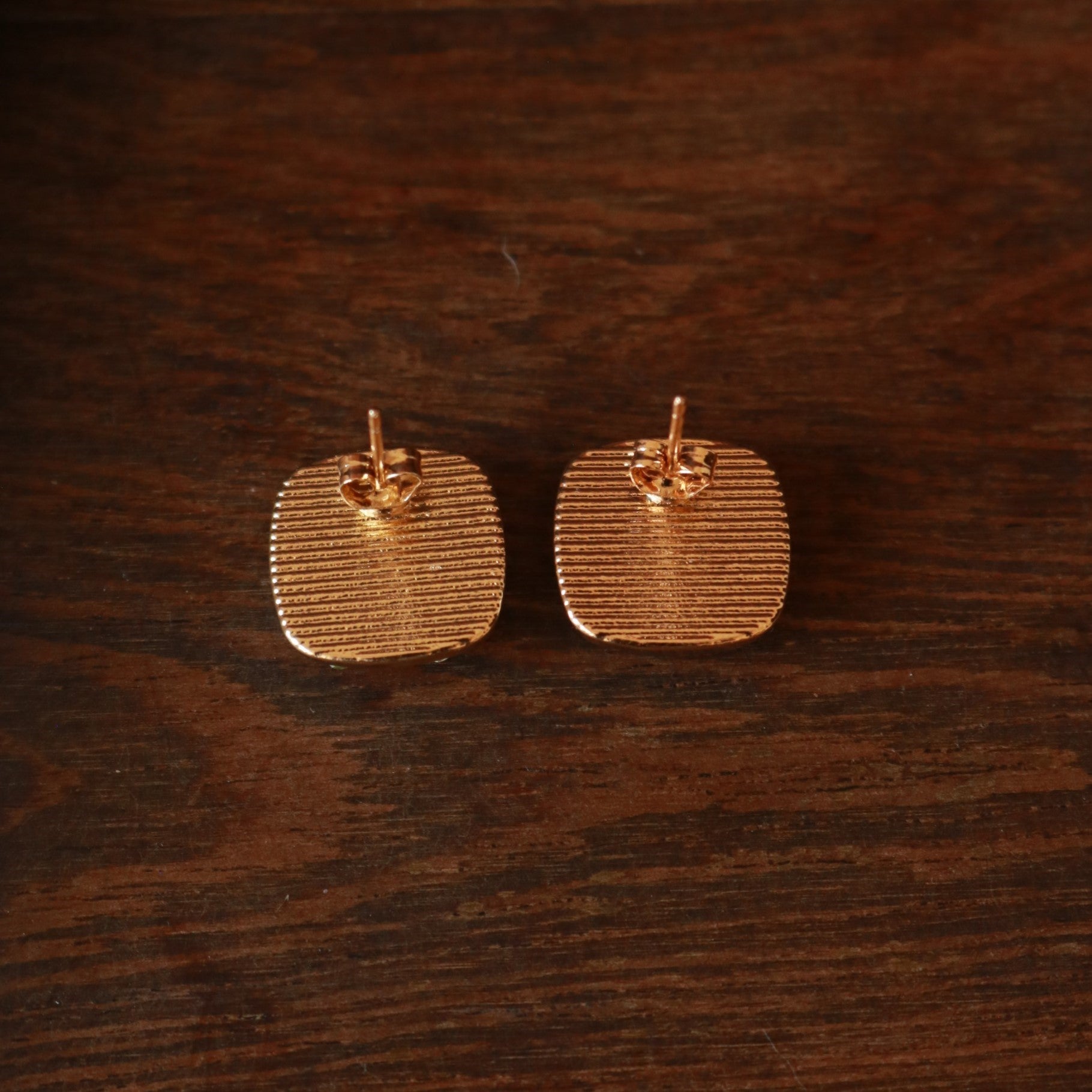 Hand Weaved Silk Hair Clip and Matching Ear Studs
