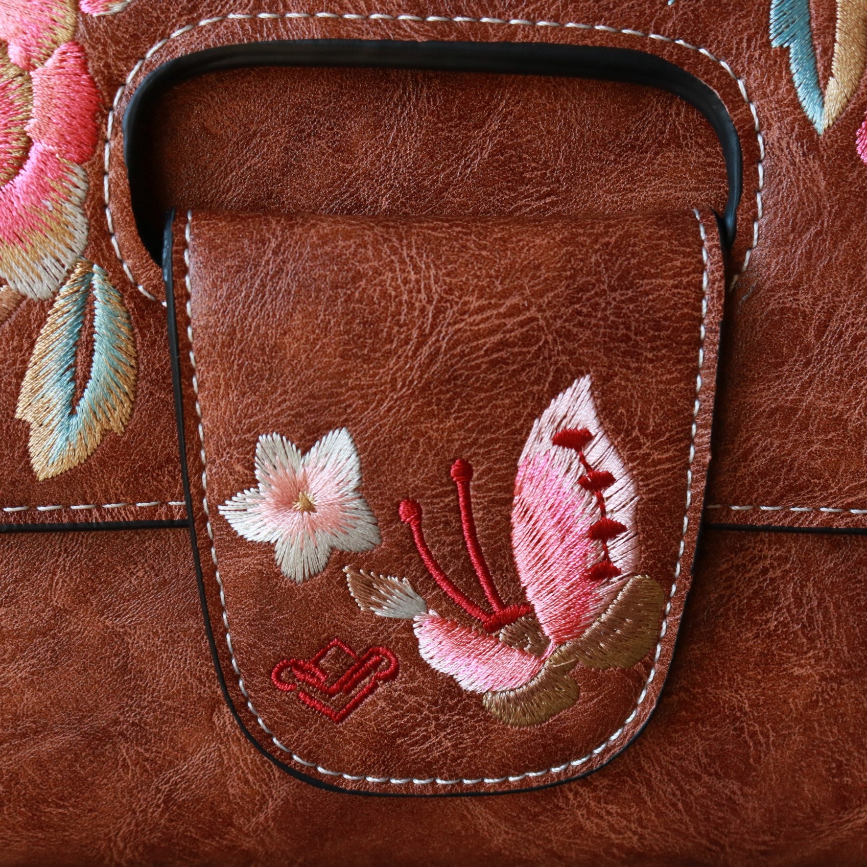 Embroidtale Embroidered Women's Purse Cross-body Shoulder Bag Clutch